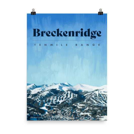 Breckenridge Ski Poster