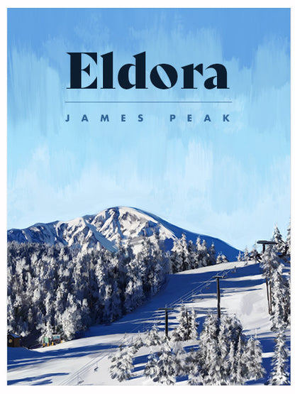 Eldora Ski Poster