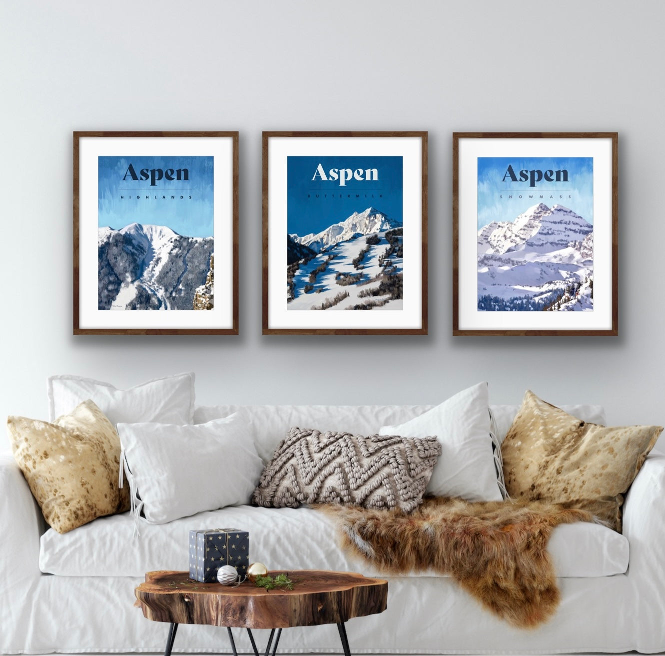 Aspen Ski Poster - Snowmass