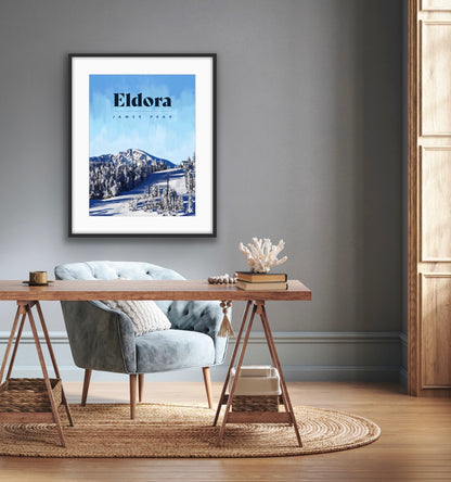 Eldora Ski Poster