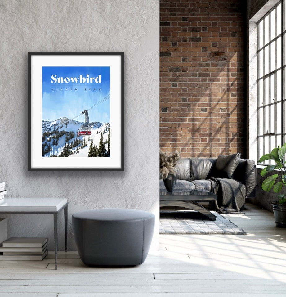 Snowbird Ski Poster