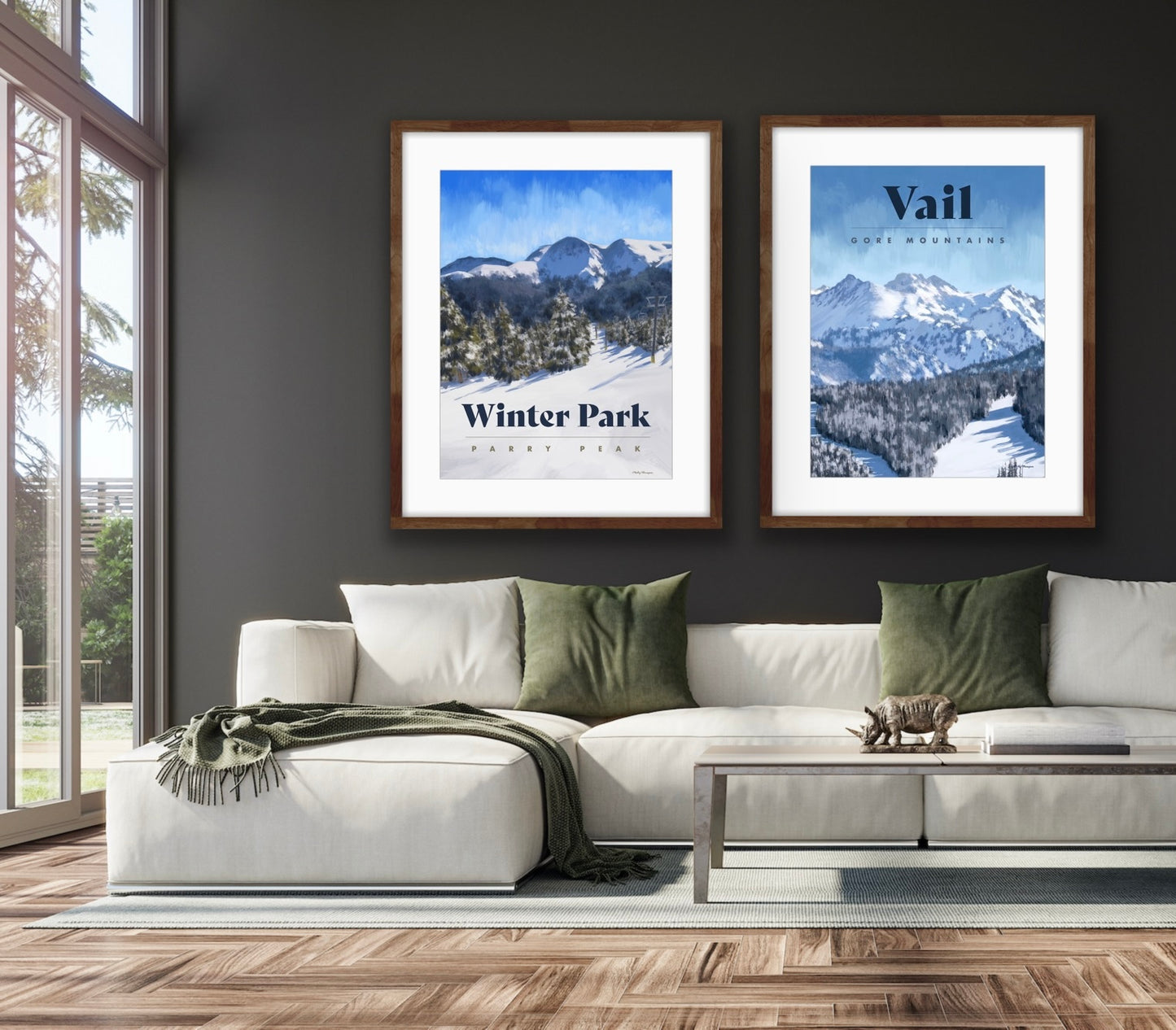 Winter Park Ski Poster