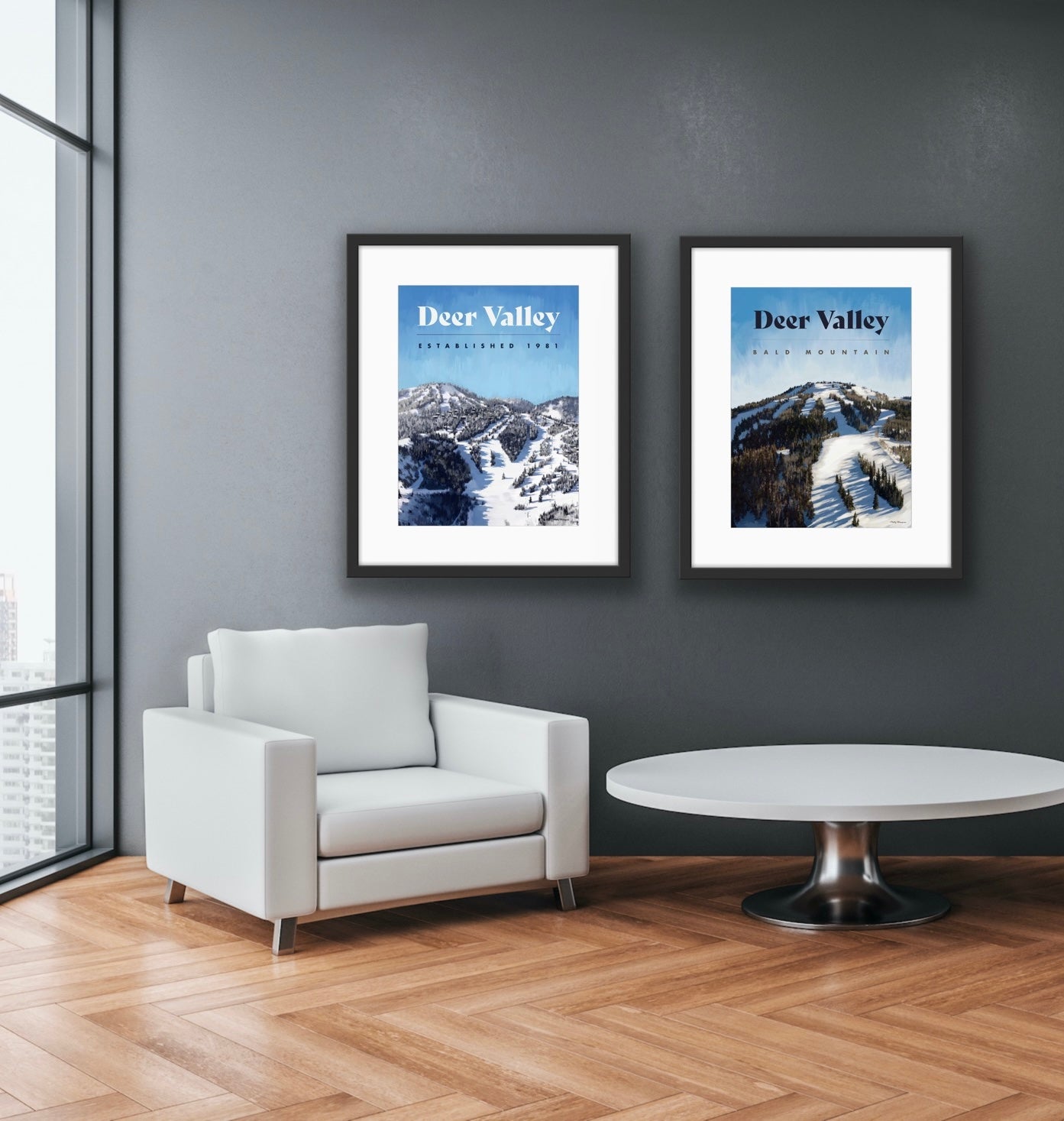 Deer Valley Ski Poster