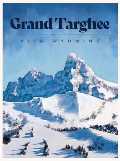 Grand Targhee Ski Poster