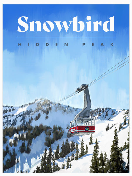 Snowbird Ski Poster