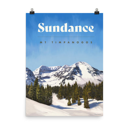 Sundance Ski Poster