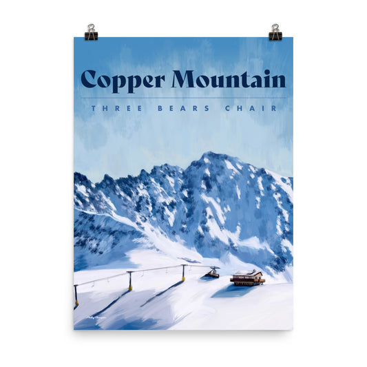 Copper Mountain Ski Poster