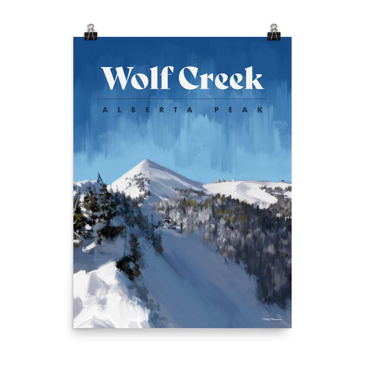 Wolf Creek Ski Poster