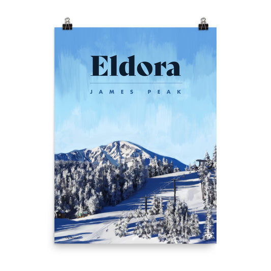 Eldora Ski Poster