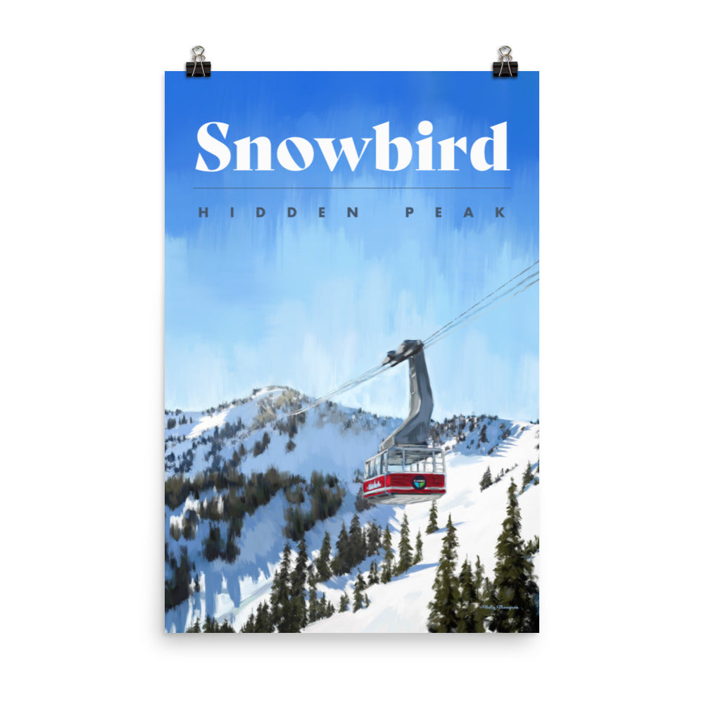 Snowbird Ski Poster