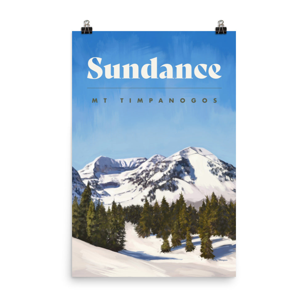 Sundance Ski Poster