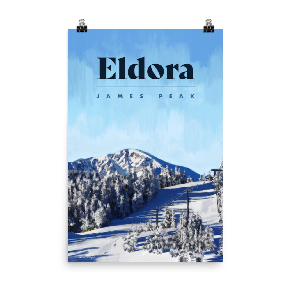 Eldora Ski Poster