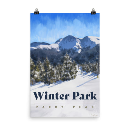 Winter Park Ski Poster